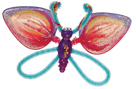 Plastic Bug Bodies Assorted Colours 75pcs