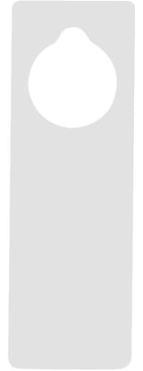 Cardboard Doorknob Hangers 12pcs