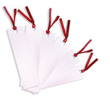 Cardboard Bookmarks with Ribbon 30pcs