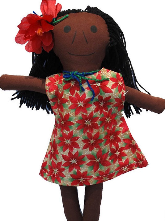 Torres Strait Islander Girl Doll 36cmH