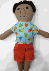 Handmade Contemporary Aboriginal Boy Doll