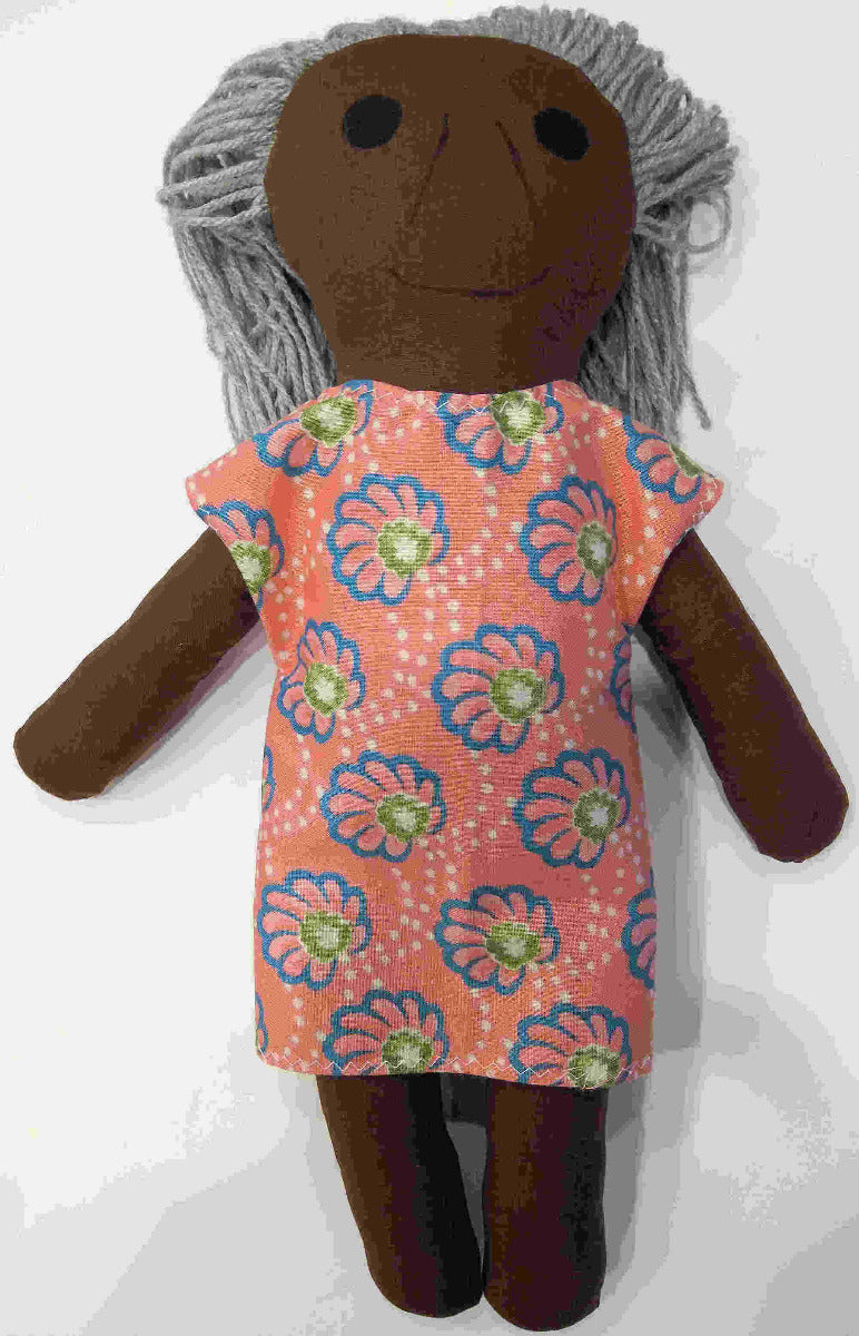 Contemporary Aboriginal Woman Doll 36cm