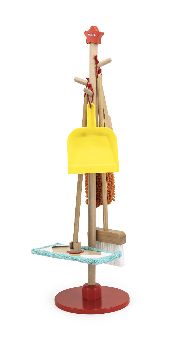 House Cleaning Set on Stand 5pcs