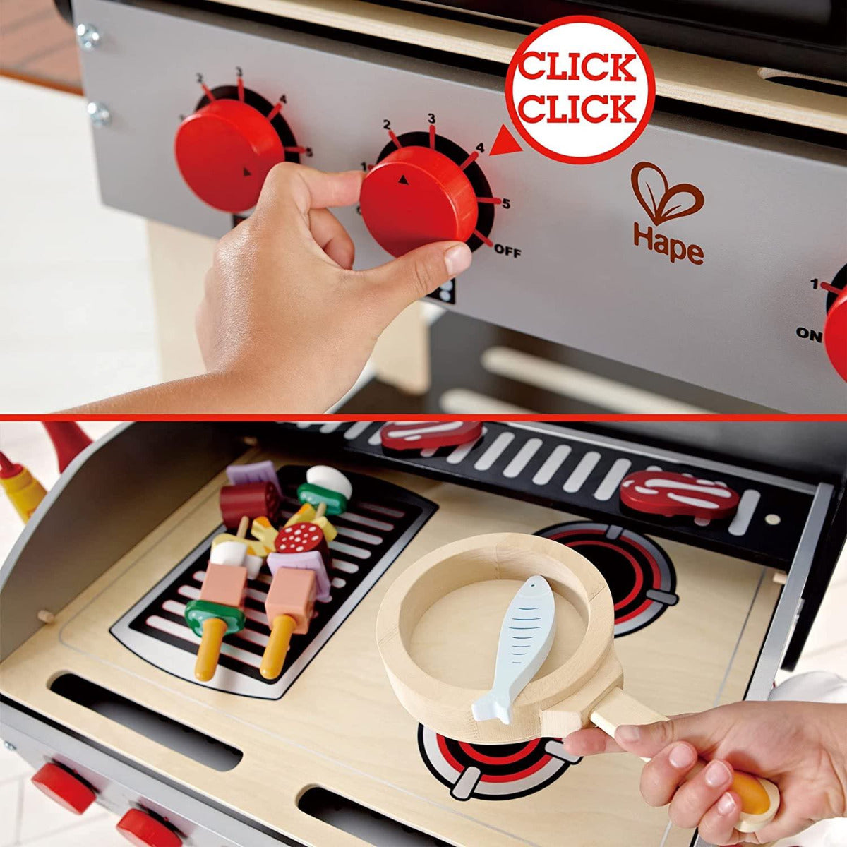 Gourmet BBQ With Food and Accessories