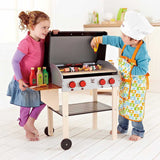 Gourmet BBQ With Food and Accessories