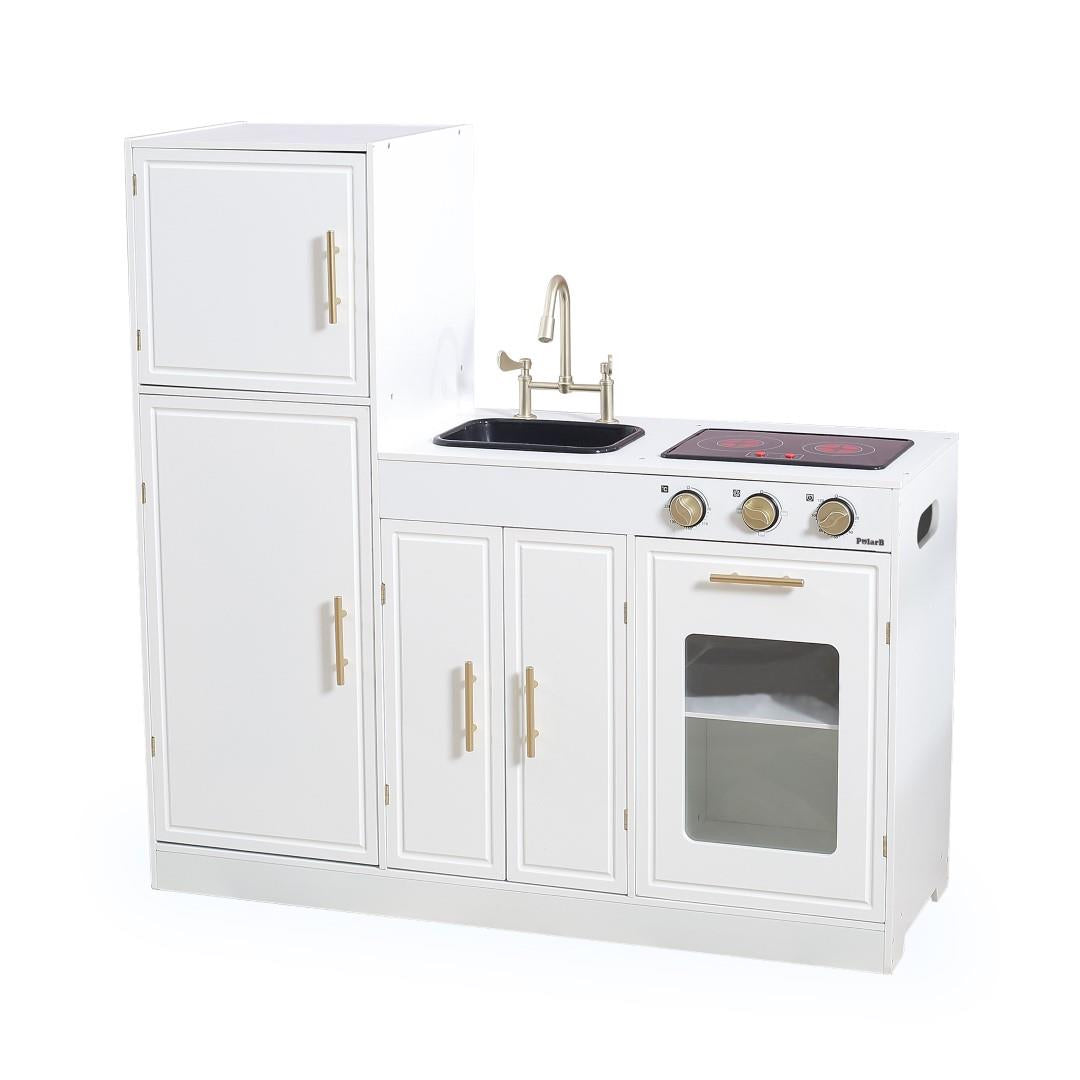 Contemporary Integrated Timber Kitchen Unit