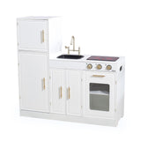 Contemporary Integrated Timber Kitchen Unit