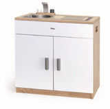 Solid Timber Sink and Cupboard White Series