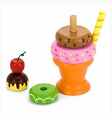 Stacking Ice Cream Sundae