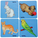 Pets Raised Puzzle Set of 4