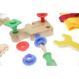 Carpenter's Toolbelt and Tools Set