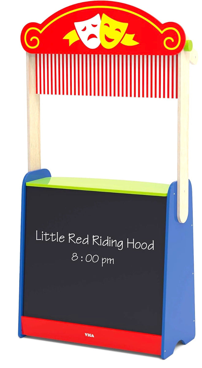 2-in-1 Puppet Theatre and Market Stand