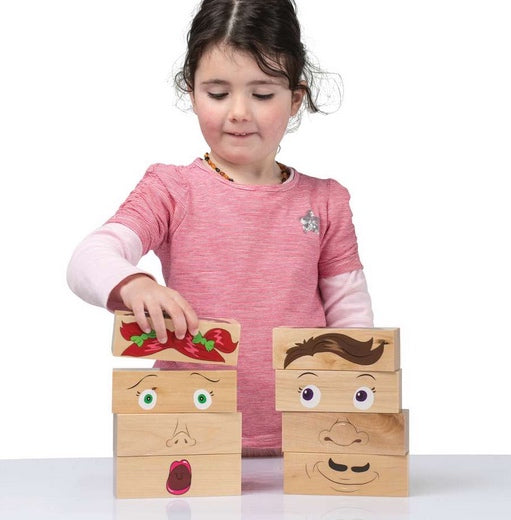 Mix 'n' Match Expressions Block Set 8pcs