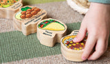 Double-Sided Multicultural Foods Playset 23pcs