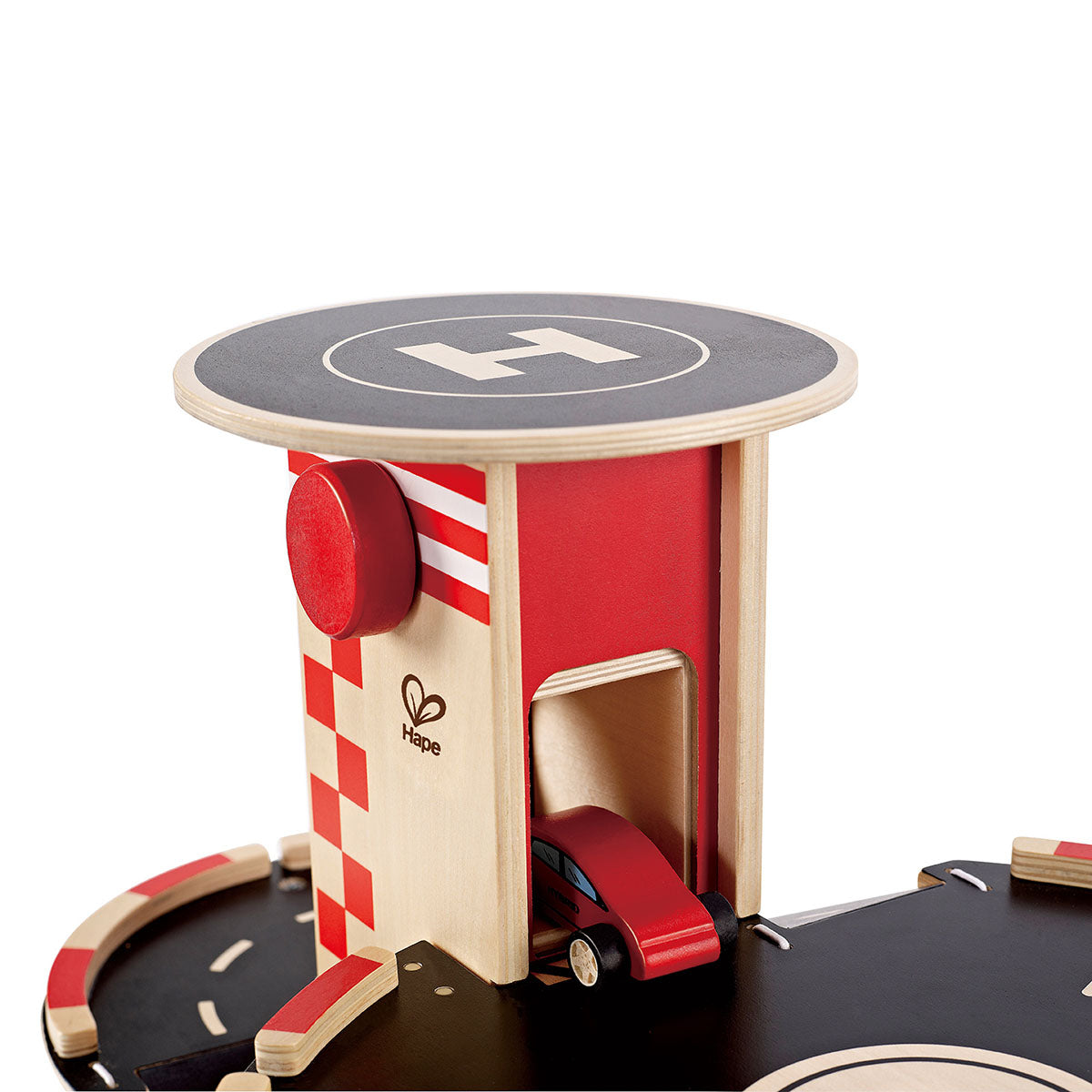 Four Level Wooden Carpark and Garage