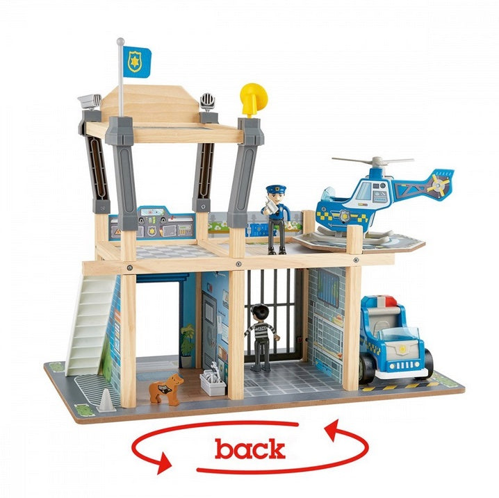 Two Storey Police Station With Accessories