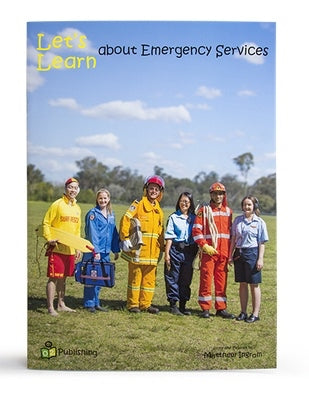 Big Book 'Let's Learn About Emergency Services'