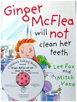 Ginger McFlea Will Not Clean Her Teeth CD and Book