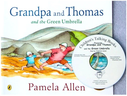 Grandpa and Thomas and the Green Umbrella CD and Book