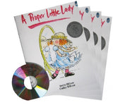 A Proper Little Lady CD and 4 Book Set