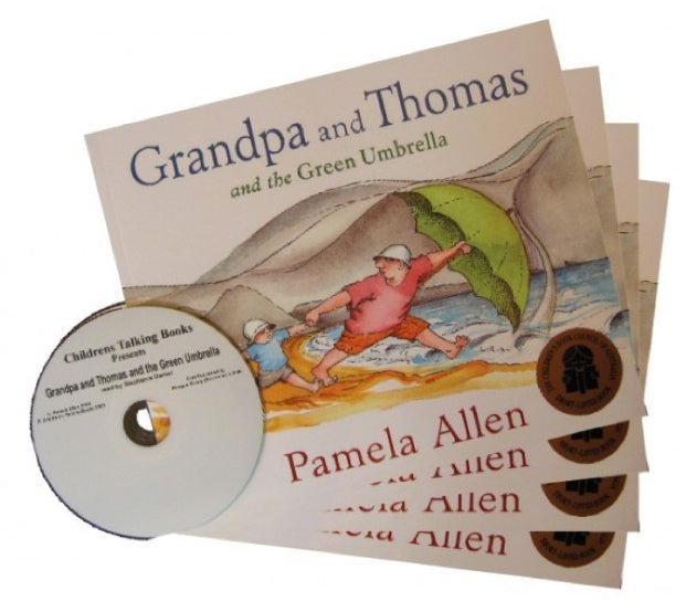 Grandpa and Thomas and the Green Umbrella CD and 4 Book Set