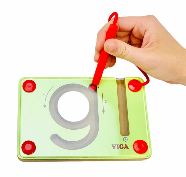 Magnetic Alphabet Lowercase Tracing Board Set – 26 Pieces