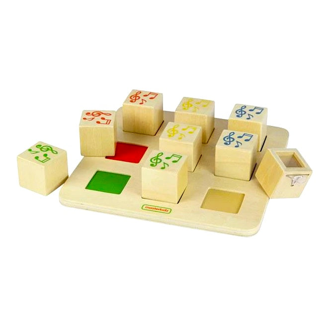 Sound Matching Cubes Set 9pcs
