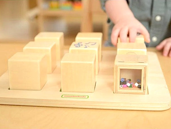 Sound Matching Cubes Set 9pcs