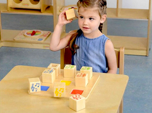Sound Matching Cubes Set 9pcs
