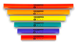 Boomwhacker C Major Pentatonic Scale Set 6pcs