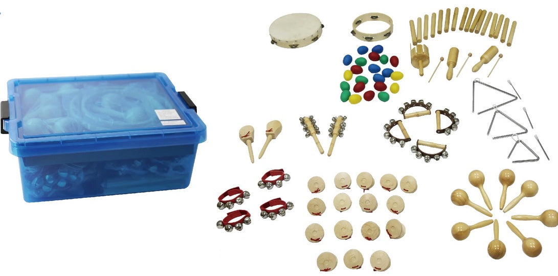 Mega Rhythm Band Set in Storage Container 76pcs