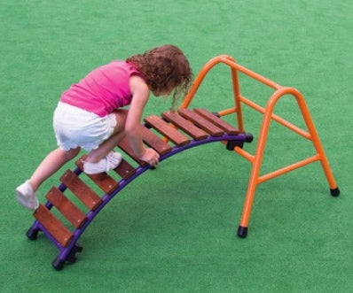 Aluminium and Hardwood Curved Boardwalk 105cmL