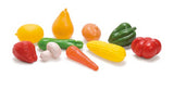 Plastic Fruit and Vegetables Set 10pcs