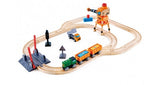 Crossing and Crane Railway Set 34pcs