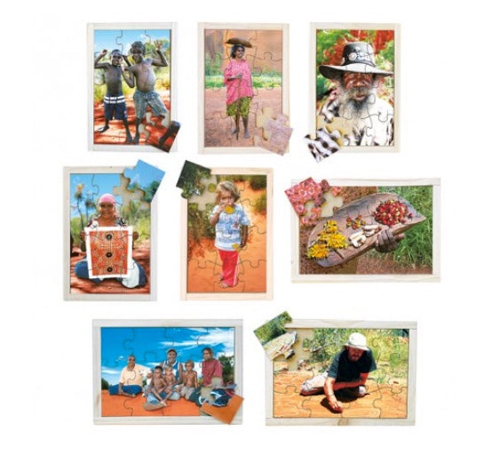 Aboriginal People Puzzles and Posters Set of 16