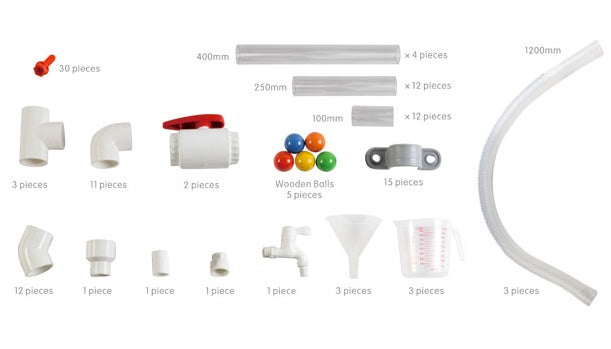 Mobile STEM Wall, Pipes and Pump Set