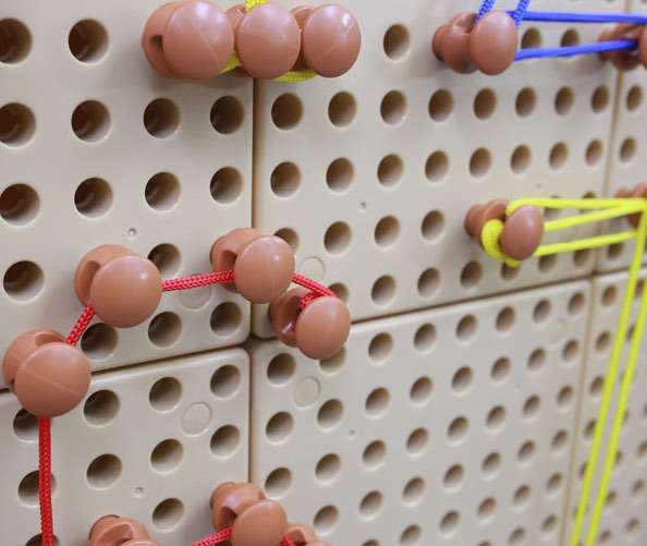 STEM Wall Lacing Pegs & Laces – 230 Piece Set