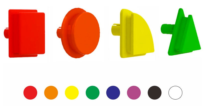 STEM Wall Colour Geo Shapes – 256 Piece Set