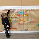 STEM Wall Kinetic Ball Trax 209pcs