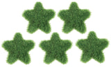 Textured Stars 5pcs