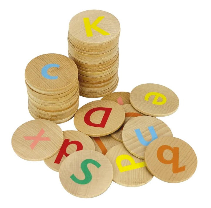 Alphabet Memory Disc Game 52pcs
