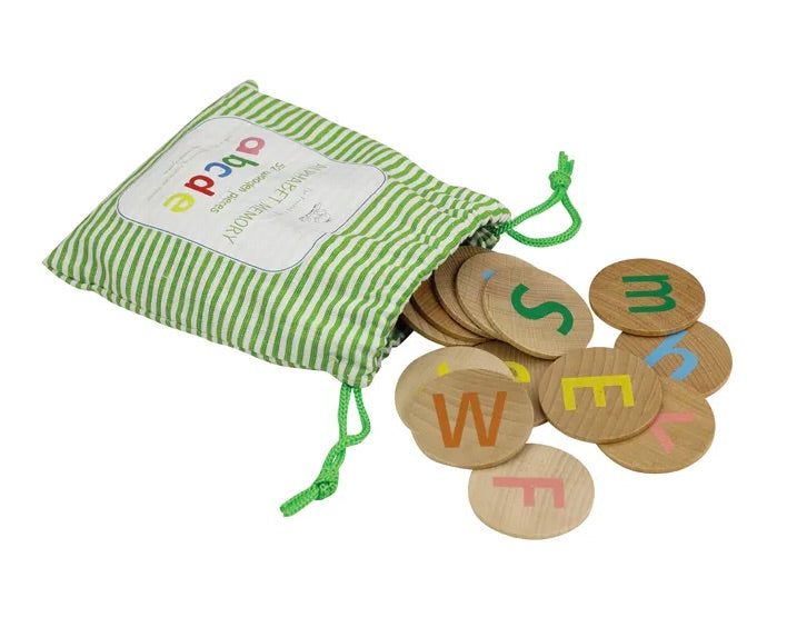 Alphabet Memory Disc Game 52pcs