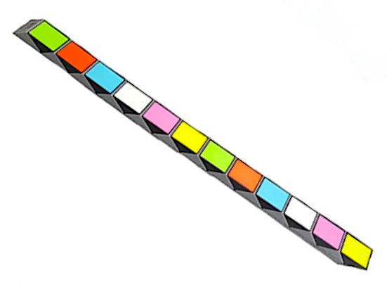 Folding Fidget Ruler