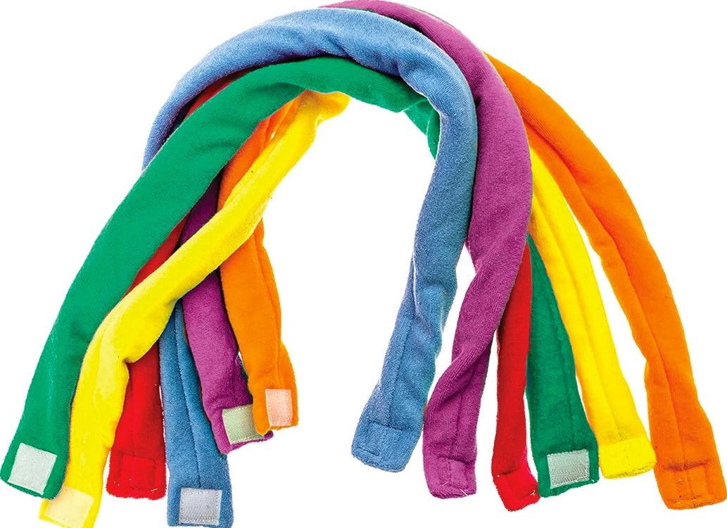 Absorbent Sensory Chews – 6 Pack Terry Cloth Chew Toys