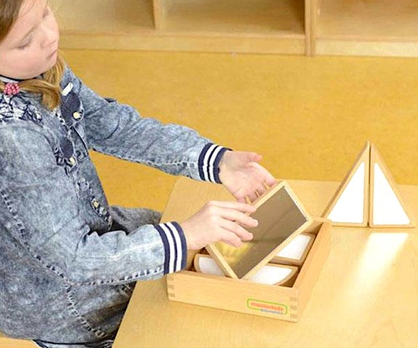 Mirror Blocks in Tray 6pcs