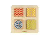 Double-Sided Tactile and Pattern Matching Board