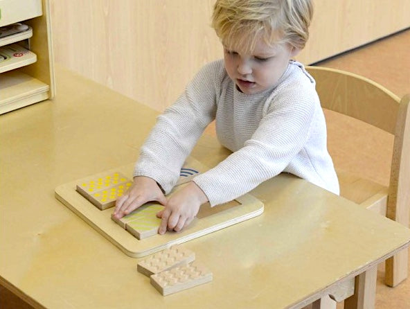 Double-Sided Tactile and Pattern Matching Board