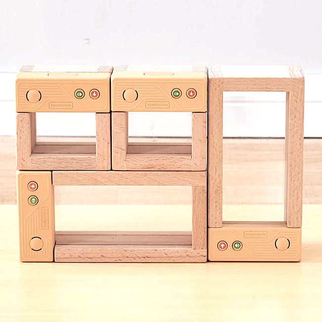 Record and Talk Discovery Light-Up Blocks – 4 Piece STEM Sensory Set