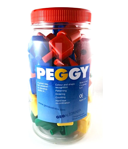Peggy Count and Match - Pegs Only 48pcs