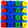 Peggy Count and Match Pegboard – Colour and Shape Learning Toy